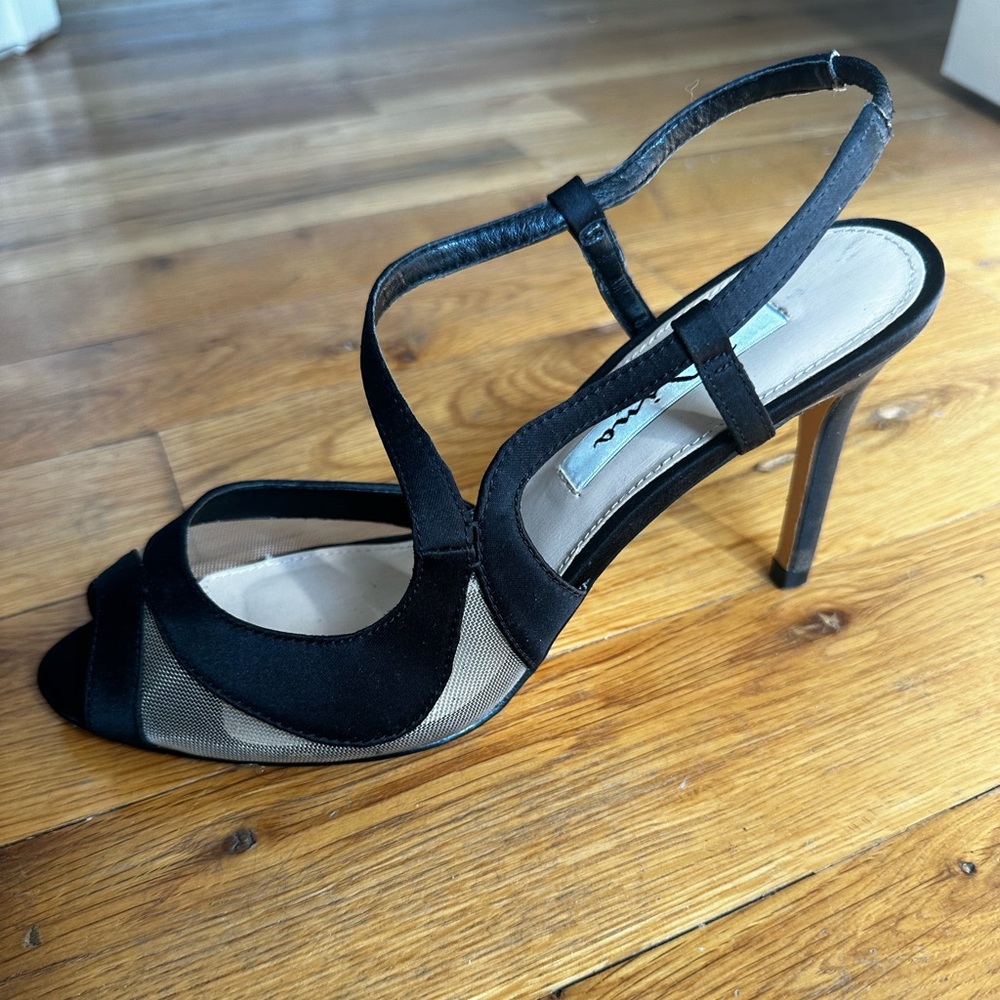 Black formal heels